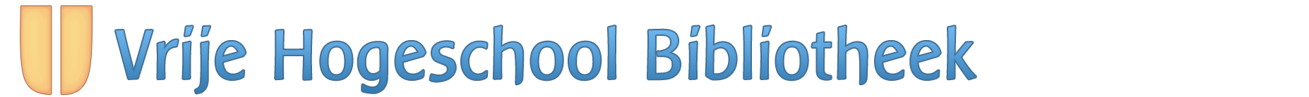 home Vrije Hogeschool Bibliotheek